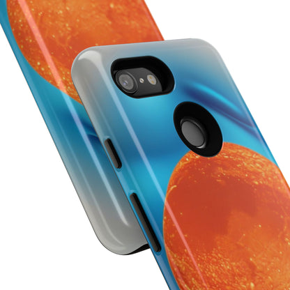 "The Feathered Assembly" Mobile Phone Case (orange)