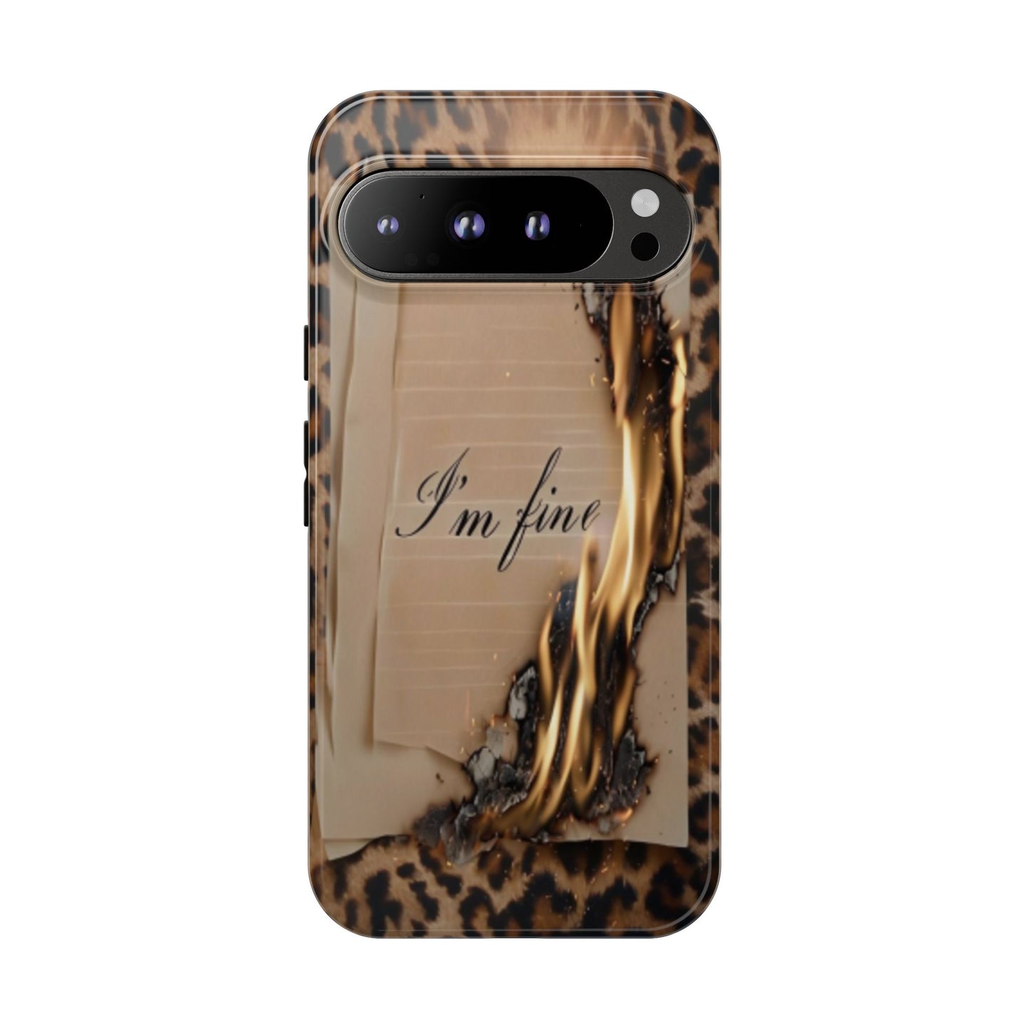 "I Am Fine" Mobile Phone Case