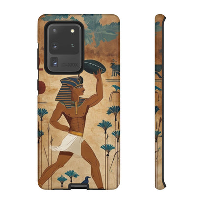 "Tutankhaman Takes the Pass" Mobile Phone Case