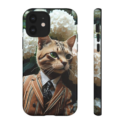 "The Feline Aristocrat" Mobile Phone Case