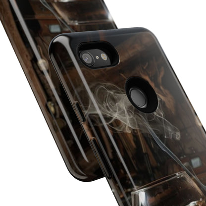"Hot Whiskey and Cigar" Mobile Phone Case
