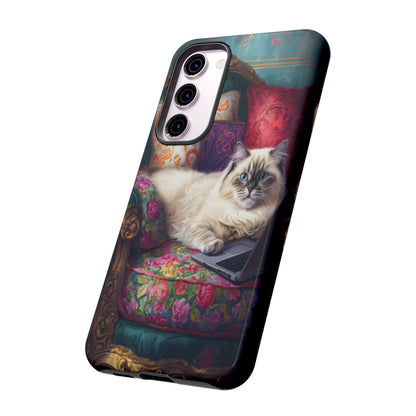 "Purr-sian Productivity" Mobile Phone Case