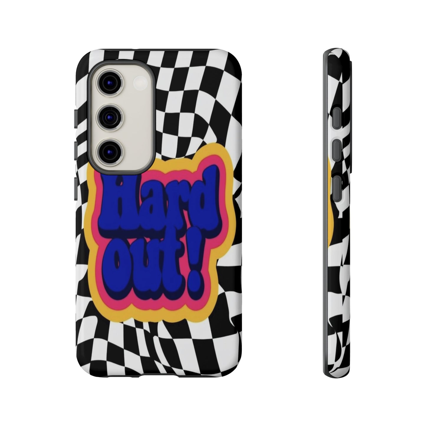 "Hard Out" Mobile Phone Case (blue)