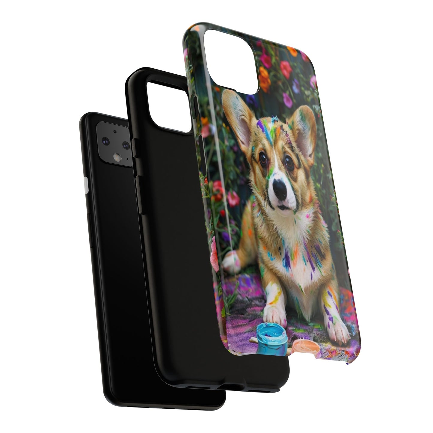 "Paint It Corgi" Mobile Phone Case
