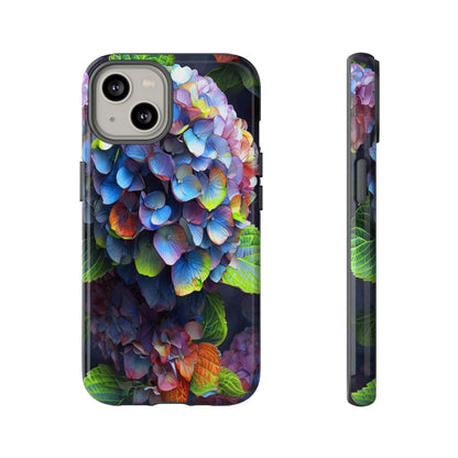 "Blue Mood, Bloom Mood" Mobile Phone Case