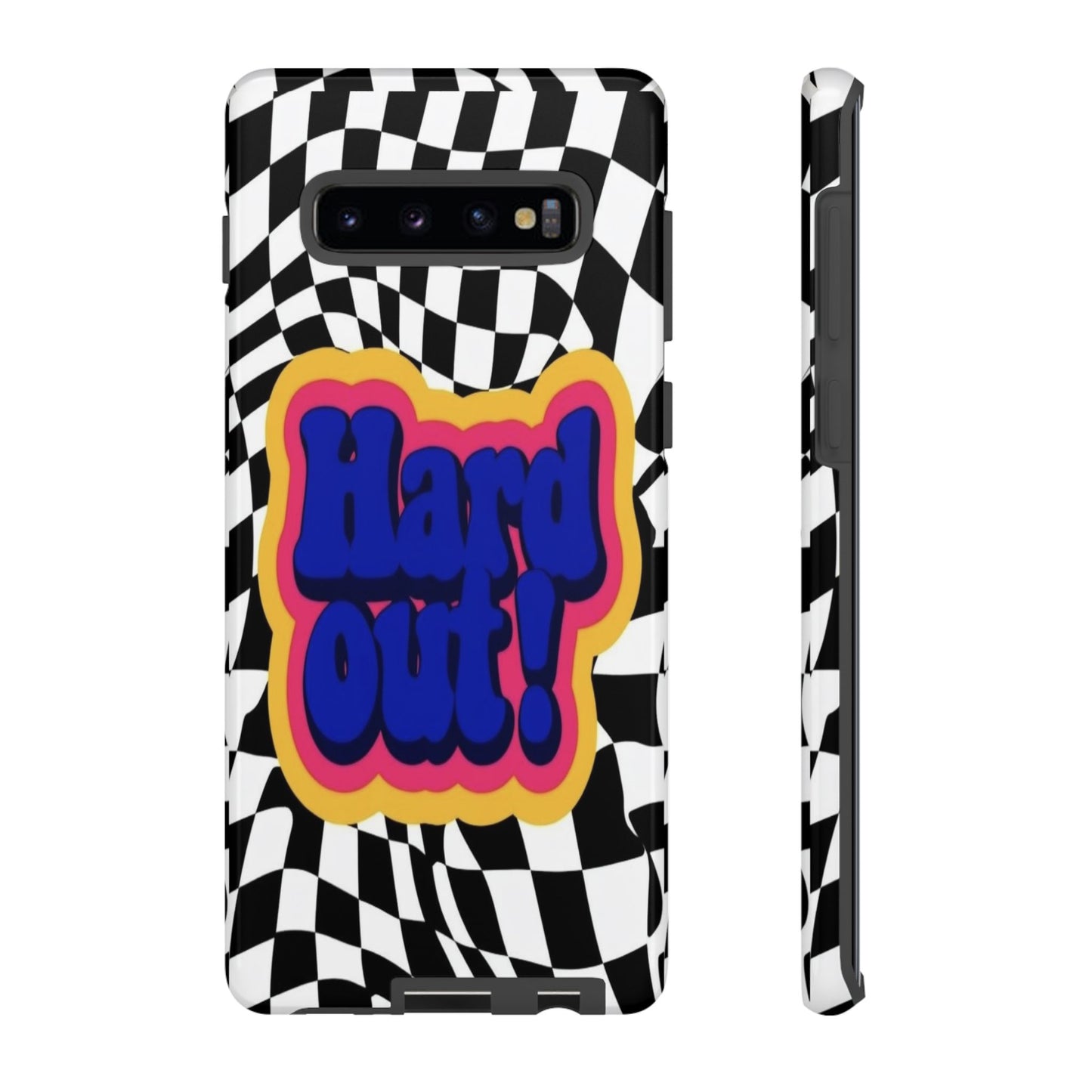 "Hard Out" Mobile Phone Case (blue)