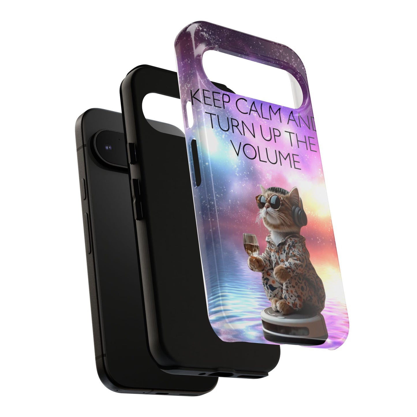 "Keep calm and turn up the Volume" Mobile Phone Case (mix)