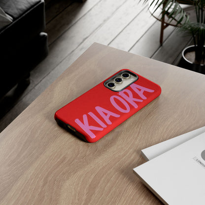 "Kia Ora Glow" Mobile Phone Case