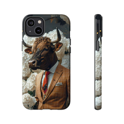 "The Genteel Bull" Mobile Phone Case