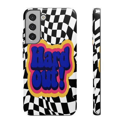 "Hard Out" Mobile Phone Case (blue)