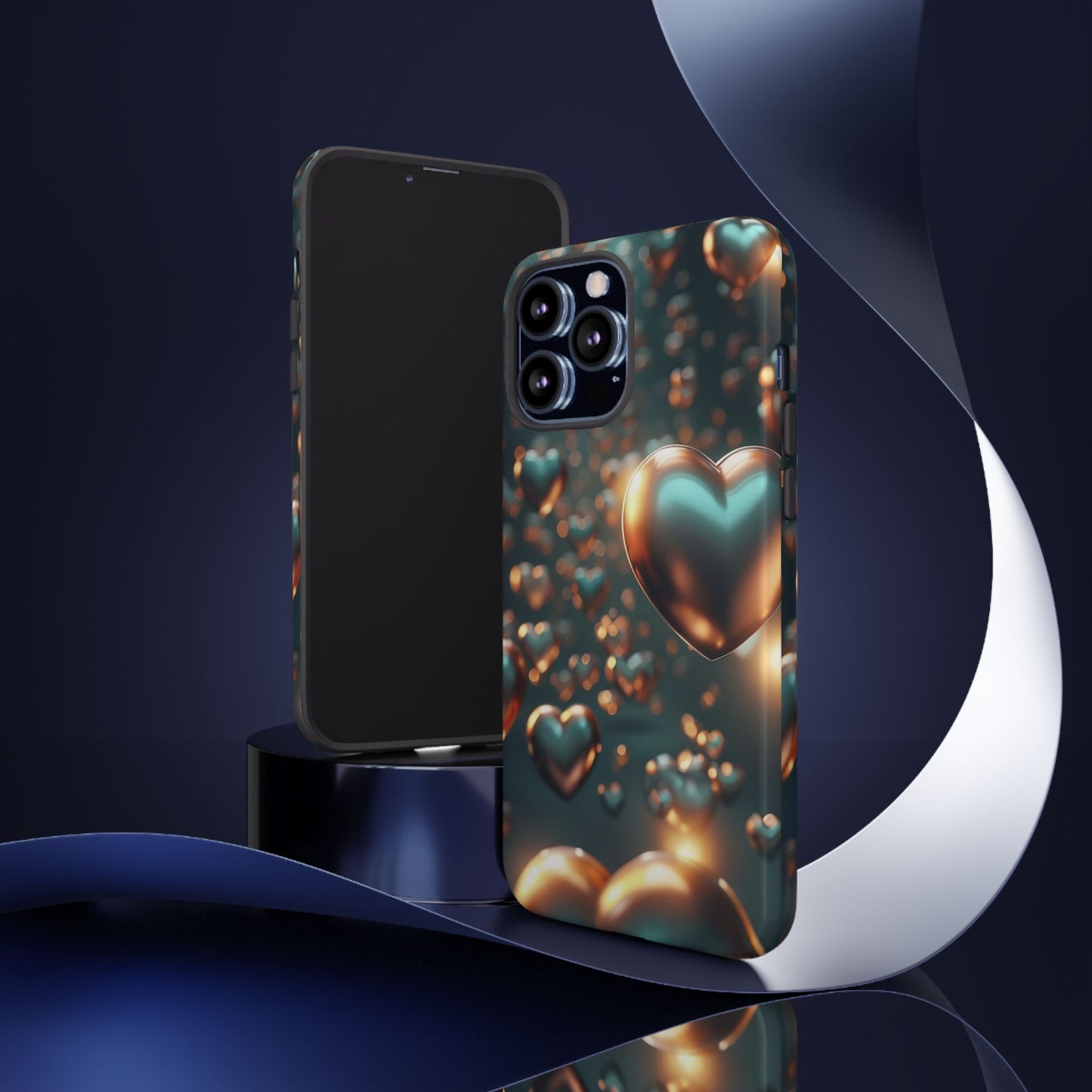 "Hearts on Repeat" Mobile Phone Case