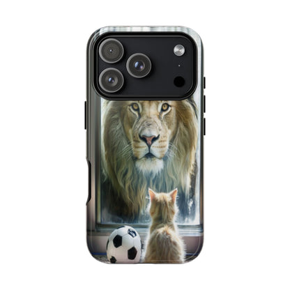 "The Lion Within" Mobile Phone Case (soccer)