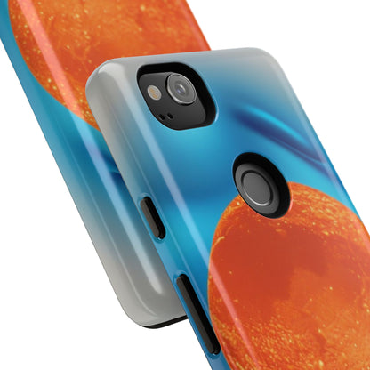 "The Feathered Assembly" Mobile Phone Case (orange)