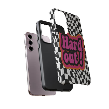"Hard Out" Mobile Phone Case (pink)