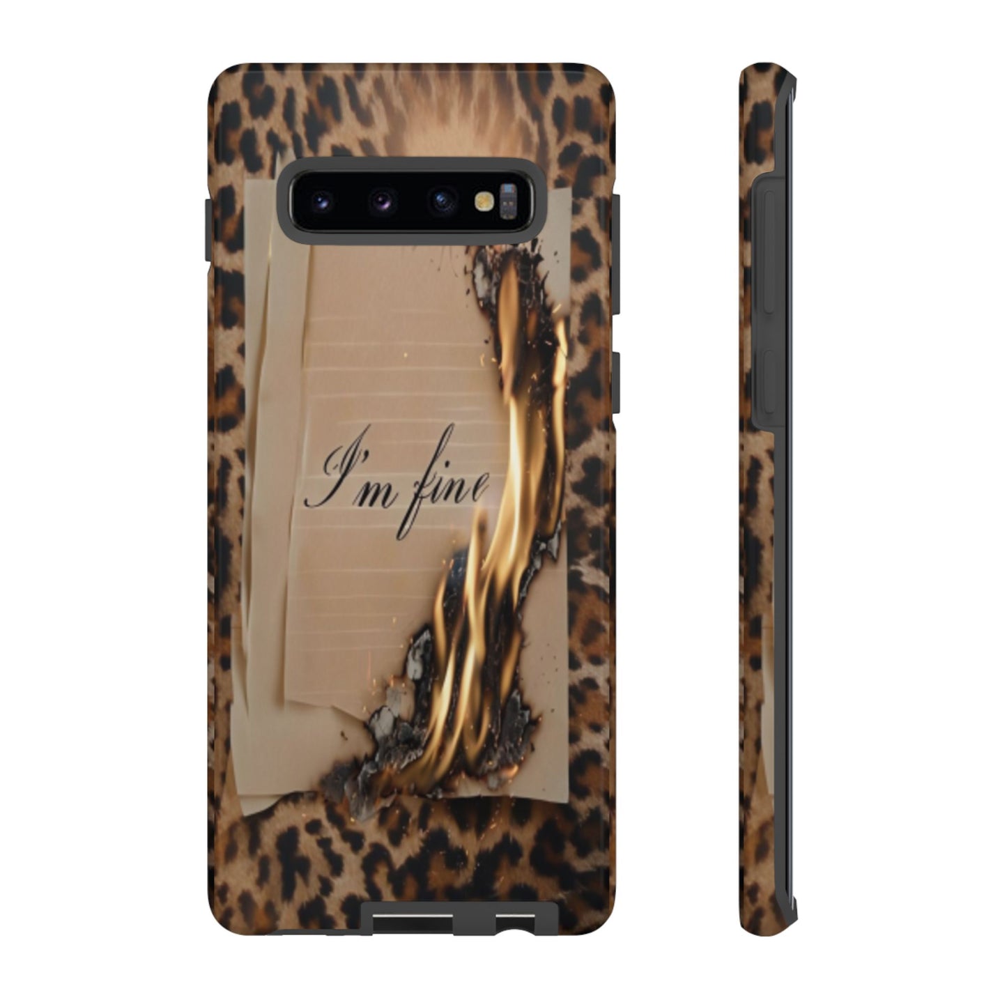 "I Am Fine" Mobile Phone Case