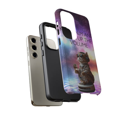 "Keep calm and turn up the Volume" Mobile Phone Case (mix)