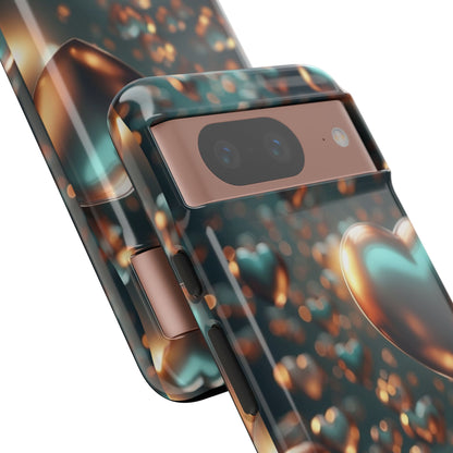 "Hearts on Repeat" Mobile Phone Case