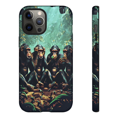 "Scroll No Evil" Mobile Phone Case