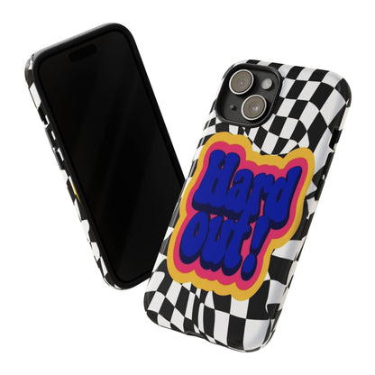 "Hard Out" Mobile Phone Case (blue)