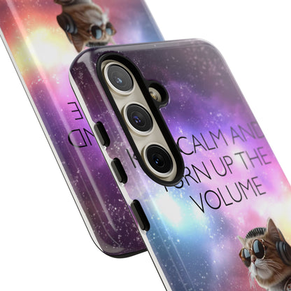"Keep calm and turn up the Volume" Mobile Phone Case (mix)