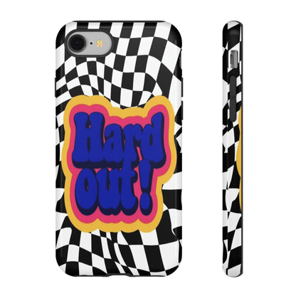 "Hard Out" Mobile Phone Case (blue)