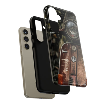 "Vespa. Old Soul, Full Tank" Mobile Phone Case