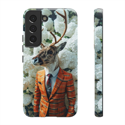 "The Stag" Mobile Phone Case (orange)