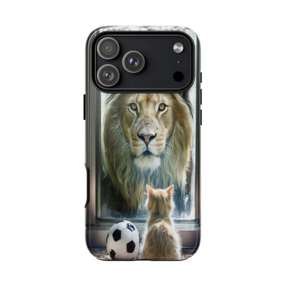 "The Lion Within" Mobile Phone Case (soccer)