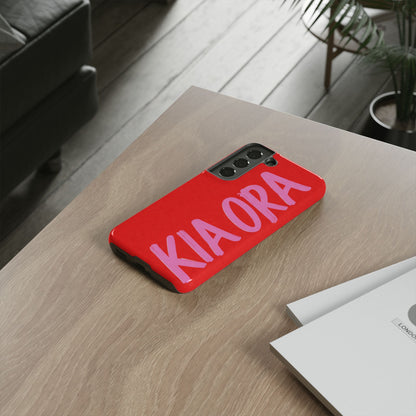 "Kia Ora Glow" Mobile Phone Case