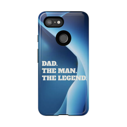 "Dad.  The Man.  The Legend" Mobile Phone Case (red)