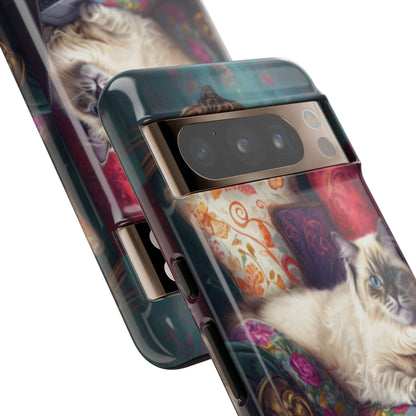 "Purr-sian Productivity" Mobile Phone Case