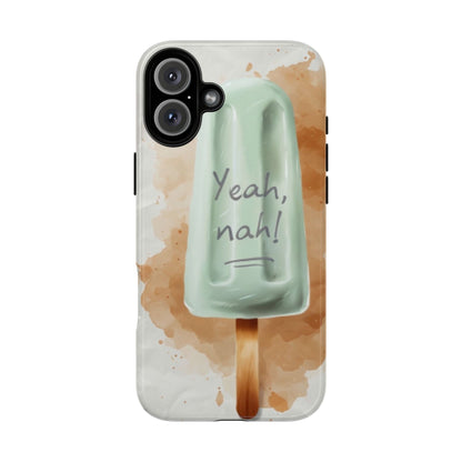 "Yeah, nah! Iceblock" Mobile Phone Case