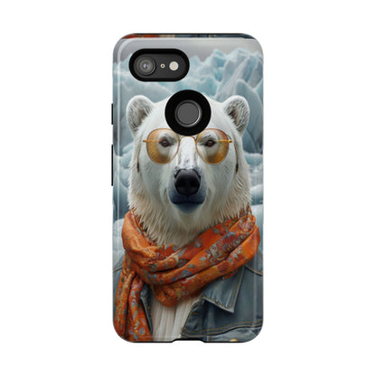 "Urban Zen Polar Bear" Mobile Phone Case