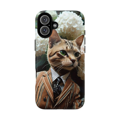 "The Feline Aristocrat" Mobile Phone Case