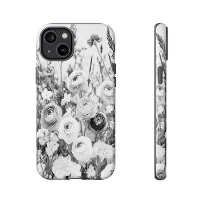 "Monochrome Muse" Mobile Phone Case