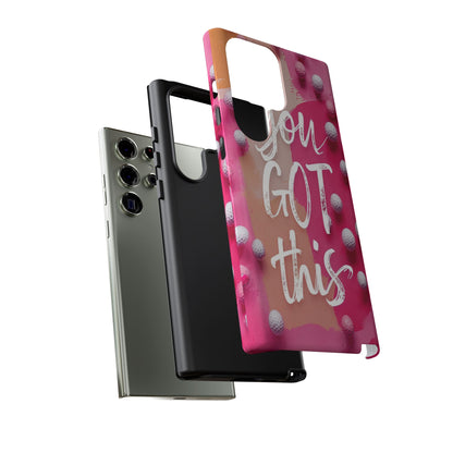 "You got This" (golf edition) Mobile Phone Case (pink)