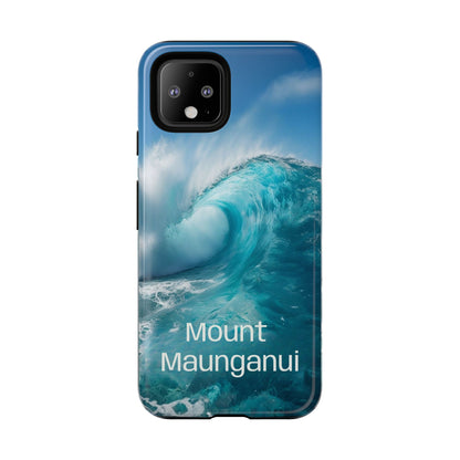"Mount Maunganui" Mobile Phone Case (green)