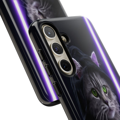 "Jedi Whisker" Mobile Phone Case (purple)