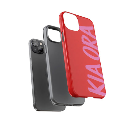 "Kia Ora Glow" Mobile Phone Case