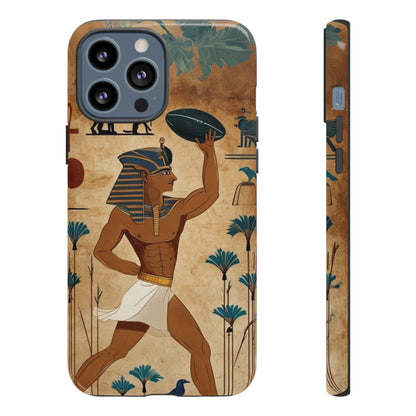 "Tutankhaman Takes the Pass" Mobile Phone Case