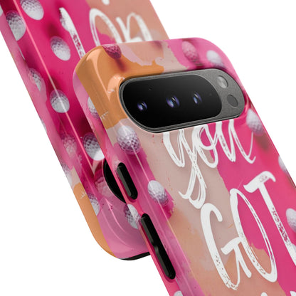 "You got This" (golf edition) Mobile Phone Case (pink)