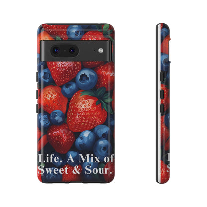 "Life. A Mix of Sweet and Sour" Mobile Phone Case