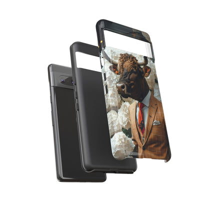 "The Genteel Bull" Mobile Phone Case