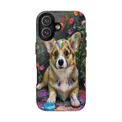 "Paint It Corgi" Mobile Phone Case