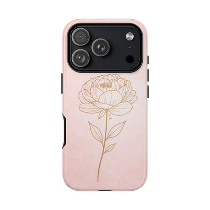 "Blush Peony" Mobile Phone Case