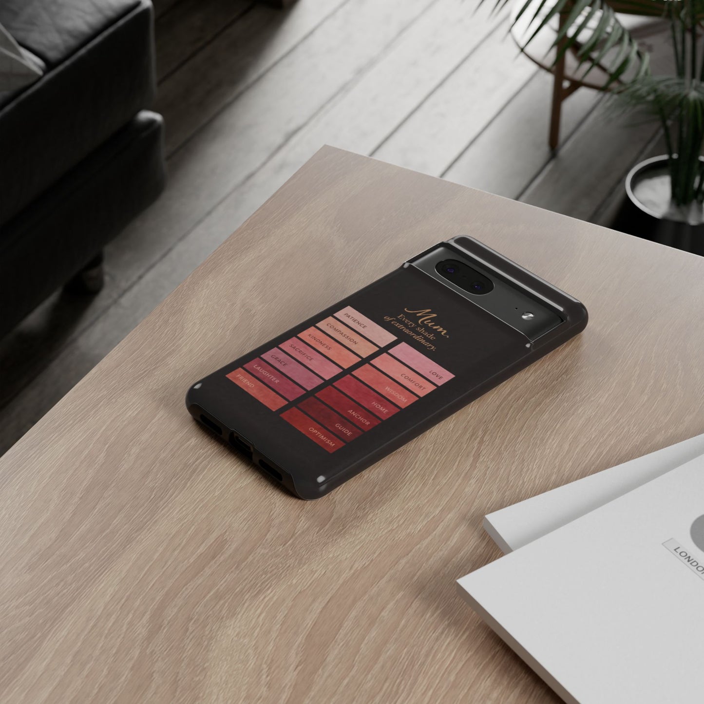 "Every Shade of Extraordinary" Mobile Phone Case (blush)