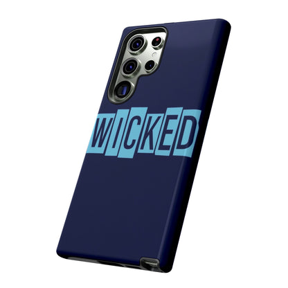 "Wicked" Mobile Phone Case (blue)
