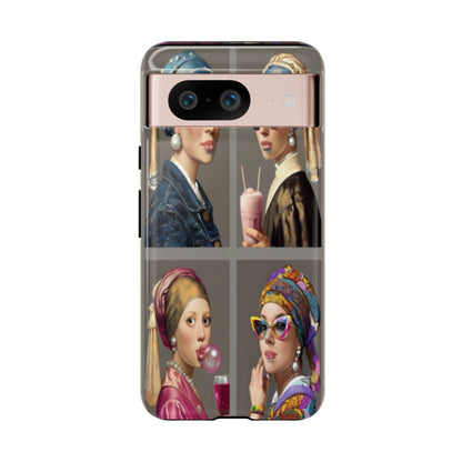 "Girls with Pearls" Mobile Phone Case