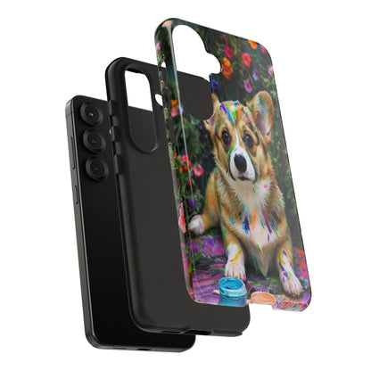"Paint It Corgi" Mobile Phone Case