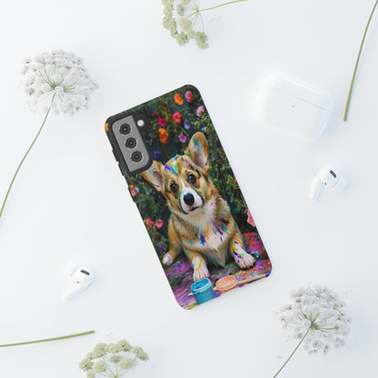 "Paint It Corgi" Mobile Phone Case